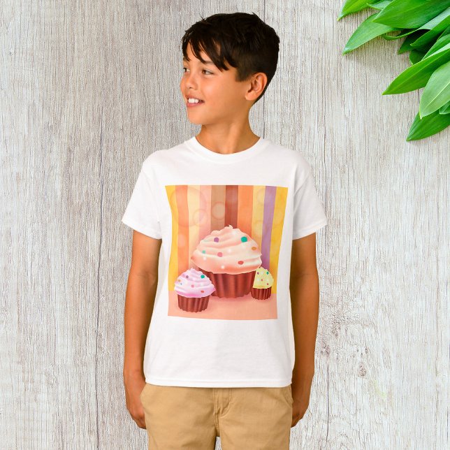 Cupcake Fantasy Colorful Sweet Leckereien T-Shirt (Von Creator hochgeladen)