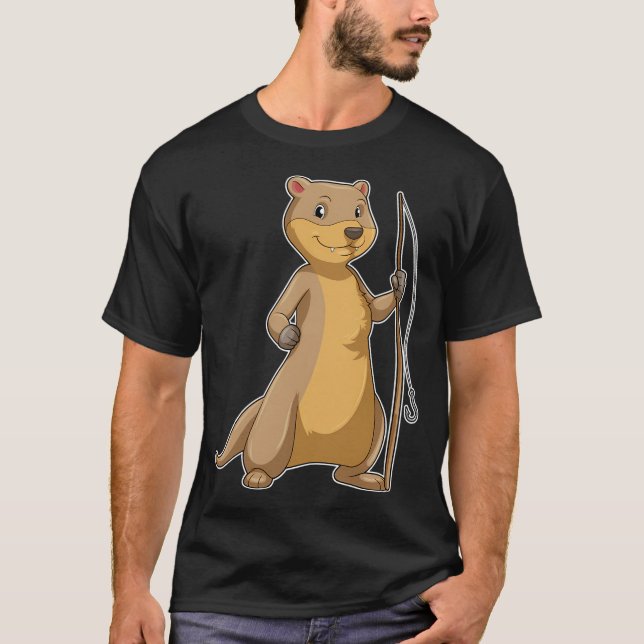 Cupcake Fischer Fischen Angeln T-Shirt (Vorderseite)
