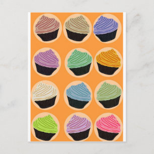 Cupcake Flavors Postkarte