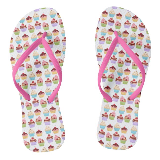 Cupcake Flip Flops (Fußbett)