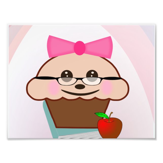 Cupcake Fotodruck (Vorne)