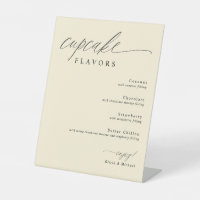 Cupcake-Geschmacksrichtungen Dessert-Tisch Creme H