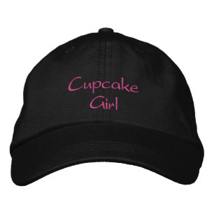 Cupcake Girl bestickte Cap / Hat Baseballkappe