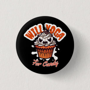 Cupcake-Halloween-Idee für Mamas Yoga Button