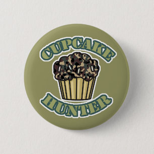 Cupcake Hunter Button
