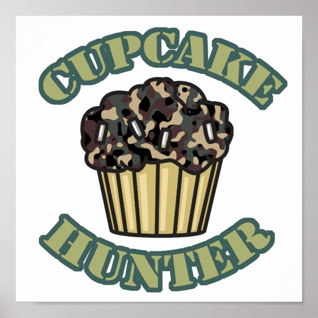 Cupcake Hunter Poster (Vorne)
