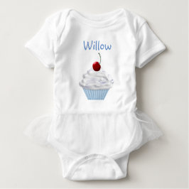 Cupcake Individuelle Name Tutu Shirt