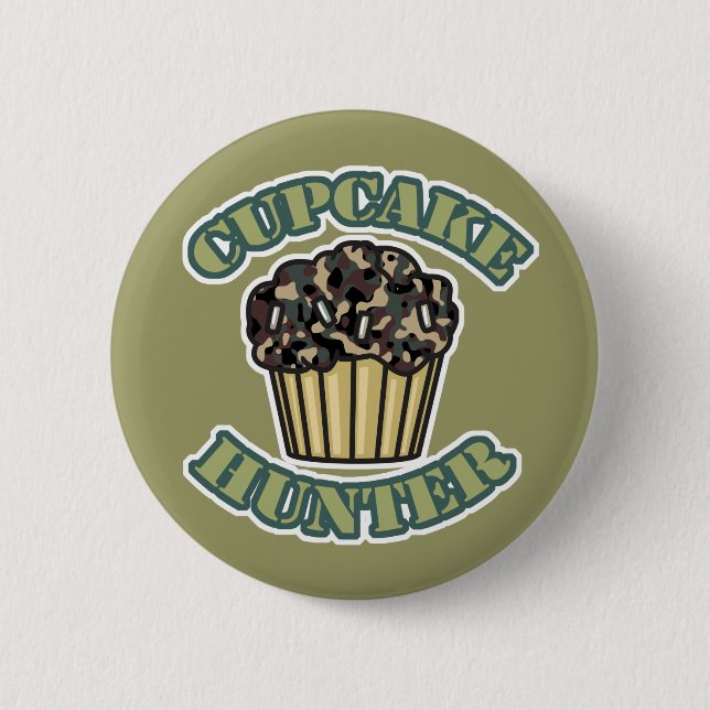 Cupcake-Jäger Button (Vorderseite)