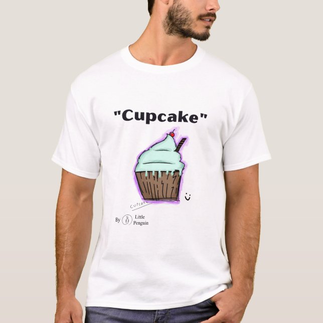 Cupcake Kids Design T-Shirt (Vorderseite)