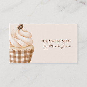 Cupcake-Konditor-Bäckerei Visitenkarte