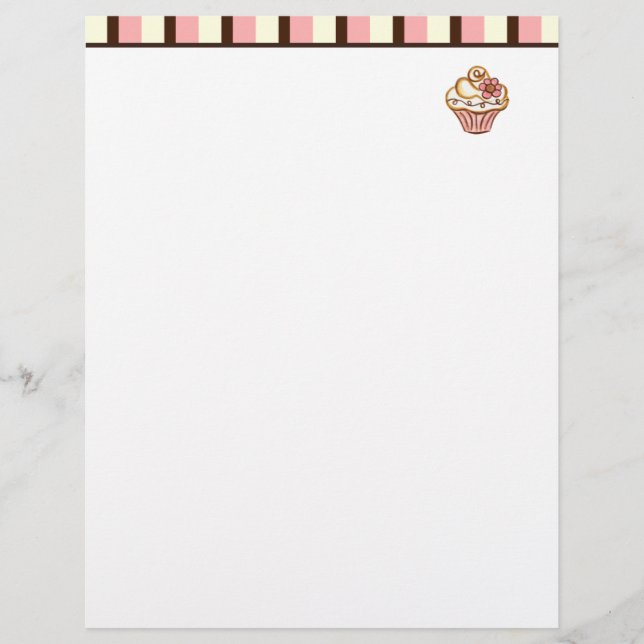 Cupcake Letterhead (Vorderseite)