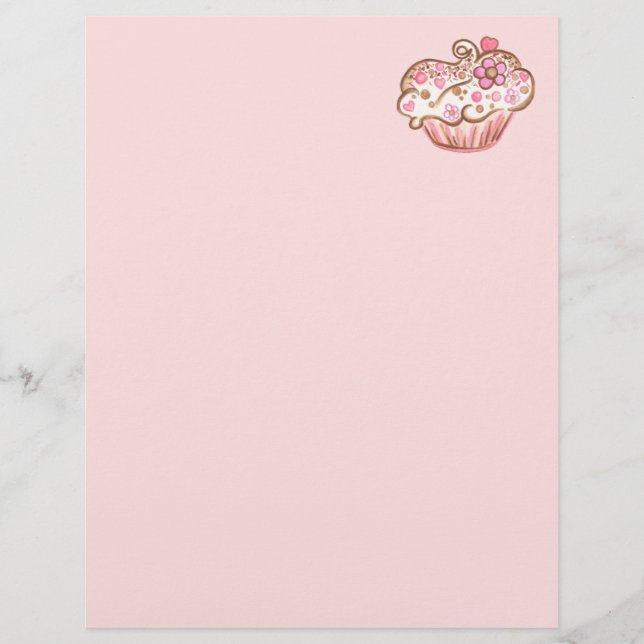 Cupcake Letterhead (Vorderseite)