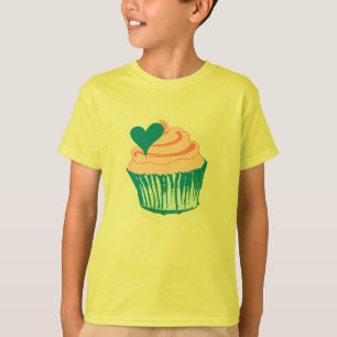Cupcake Liebe benutzerdefinierte Text-Shirts & Jac T-Shirt
