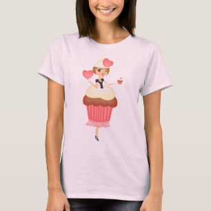 Cupcake Liebe T-Shirt