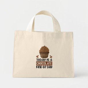 Cupcake-Liebhaber Foodie-Geschenk Schokoladenliebh Mini Stoffbeutel