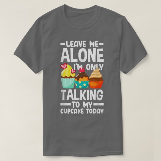Cupcake Lover Funny Baking 1369 T-Shirt (Design vorne)