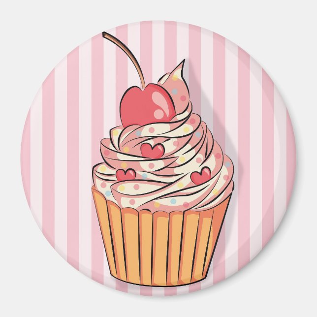 Cupcake Magnet (Vorne)
