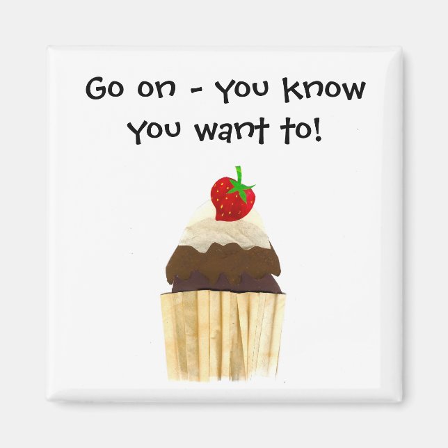 Cupcake Magnet (Vorne)