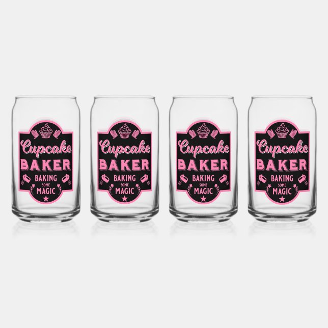 Cupcake Master Baker Dosenglas (Vorderseite)