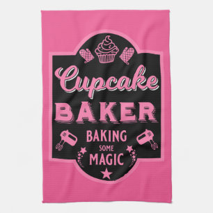 Cupcake Master Baker Geschirrtuch