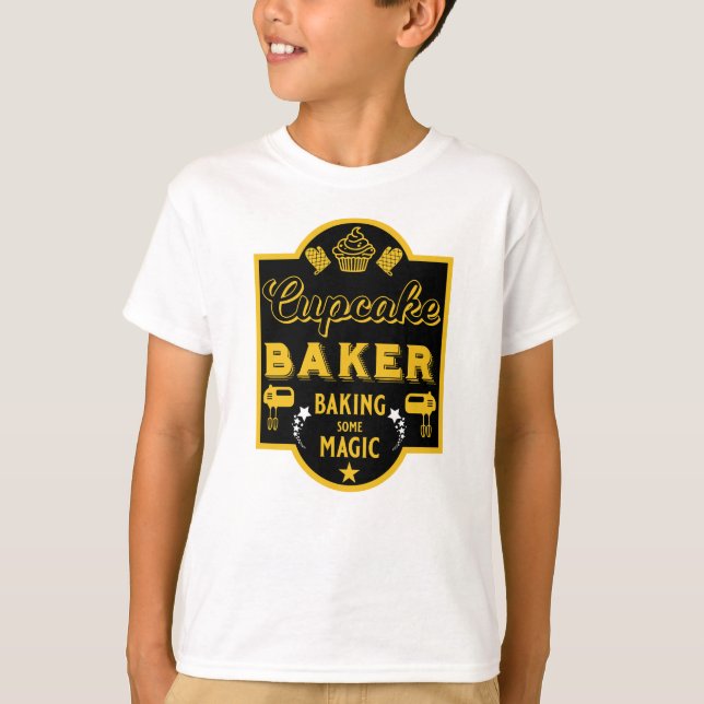 Cupcake Master Baker T-Shirt (Vorderseite)