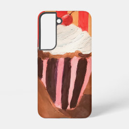 Cupcake mit Vanille-Frosting Samsung Galaxy Hülle