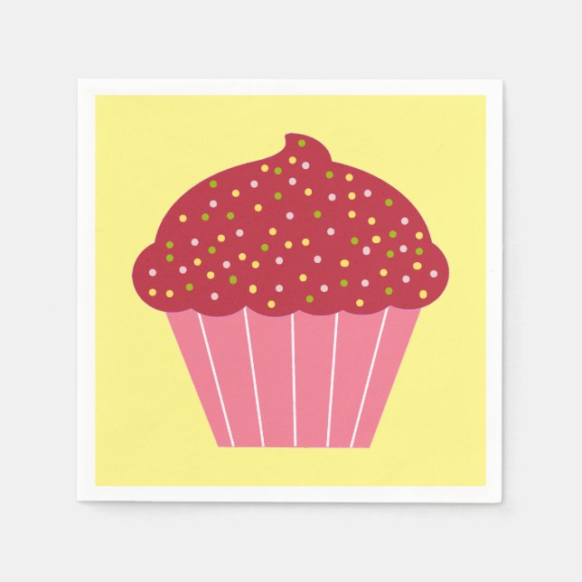 Cupcake Napkins Serviette (Vorderseite)