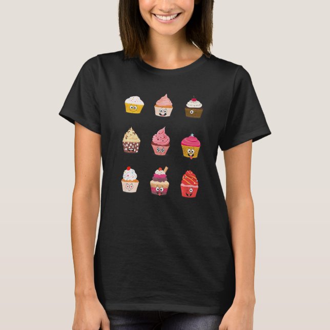 Cupcake Niedlich Icing auf Top Fairy Konditorei Ko (Vorderseite)
