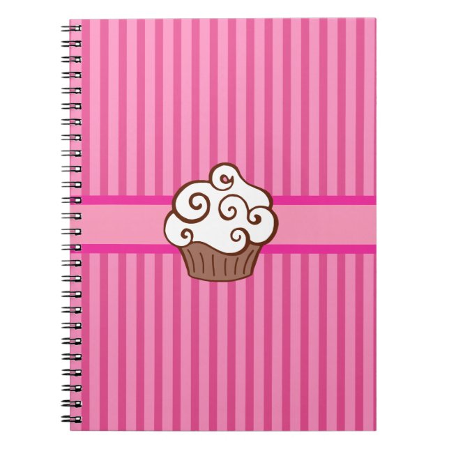 Cupcake-Notebook Notizblock (Vorderseite)