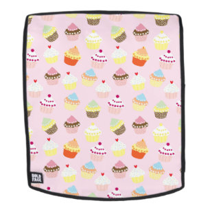 Cupcake Party Backpack #2 Face Rucksack