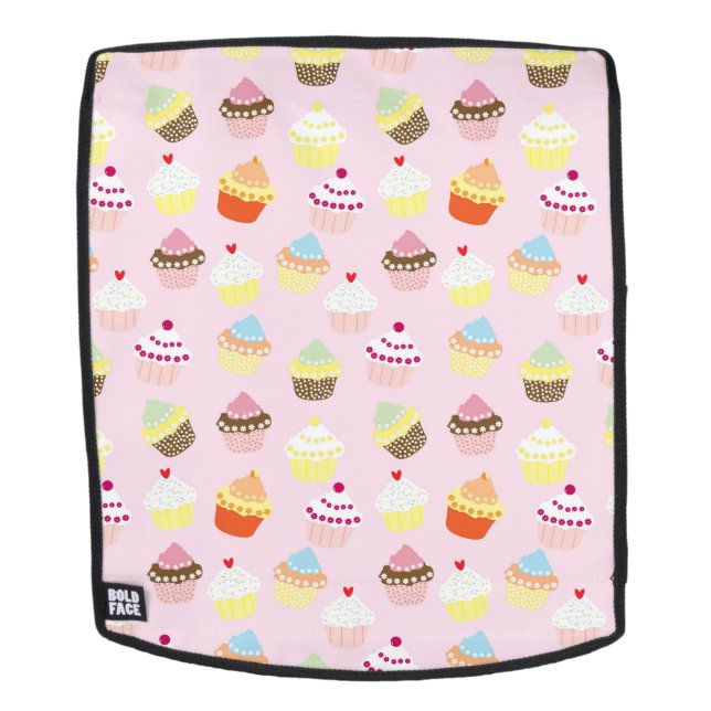 Cupcake Party Backpack #2 Face Rucksack (Abnehmbare Front)