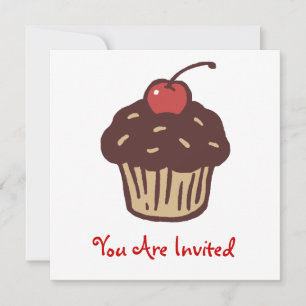 Cupcake Party Einladung