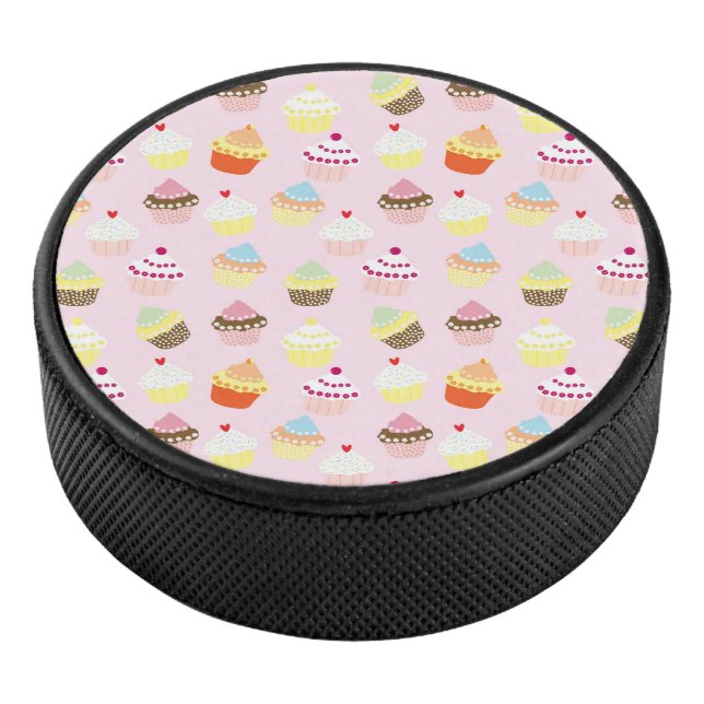 Cupcake Party Hockey Puck (3/4)