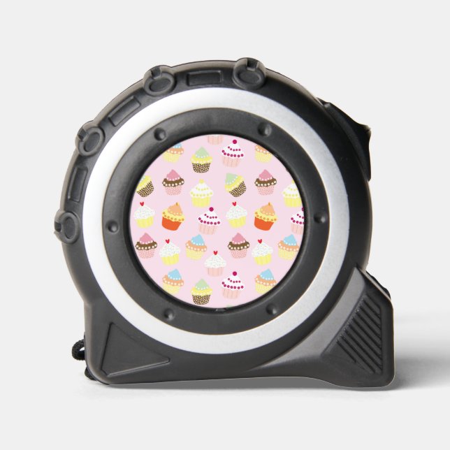 Cupcake Party Tape Measure Maßband (Vorderseite)
