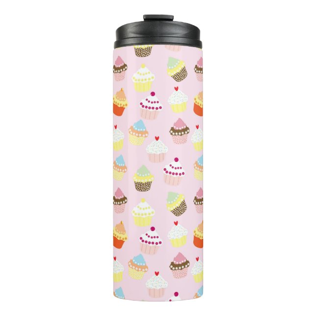 Cupcake Party Thermal Tumbler Thermosbecher (Vorderseite)