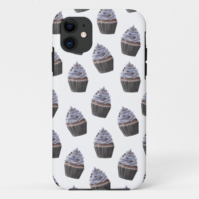 Cupcake Pattern Case-Mate iPhone Hülle (Rückseite)