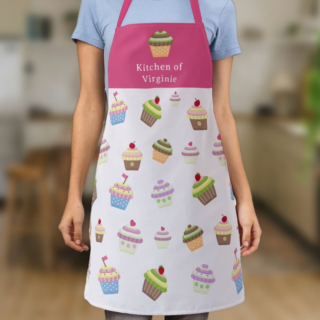 Cupcake Pink-Schürze Schürze (Cupcake Pink Apron)
