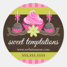 Cupcake Pops Keks Backwaren Box Siegel