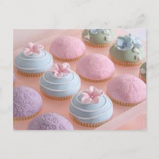 Cupcake Postkarte (Vorderseite)