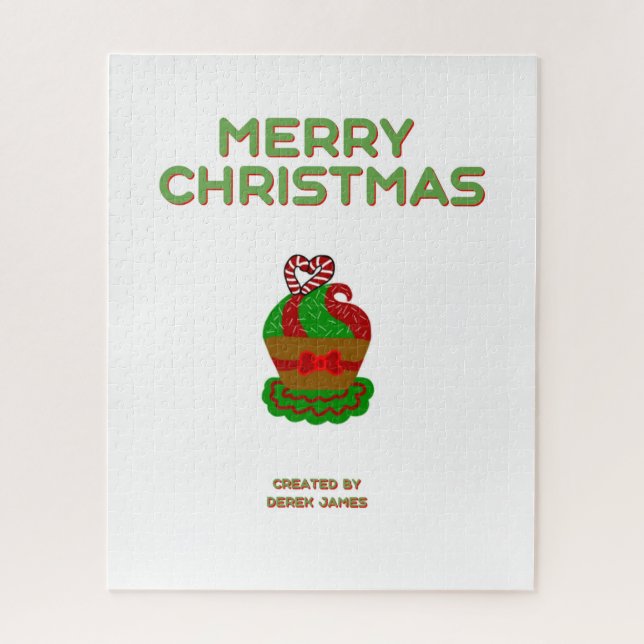 Cupcake Puzzle (40,64 cm x 50,8 cm) (Vertikal)