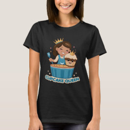 Cupcake Queen Backen Mama T-Shirt