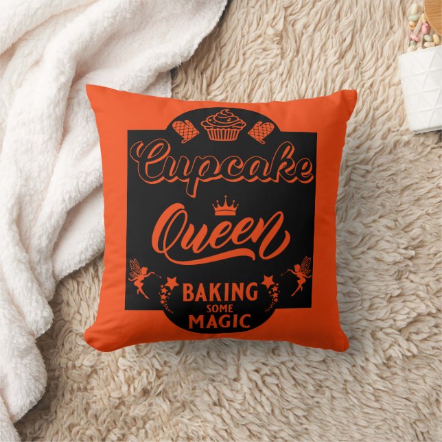 Cupcake Queen Kissen (Decke)