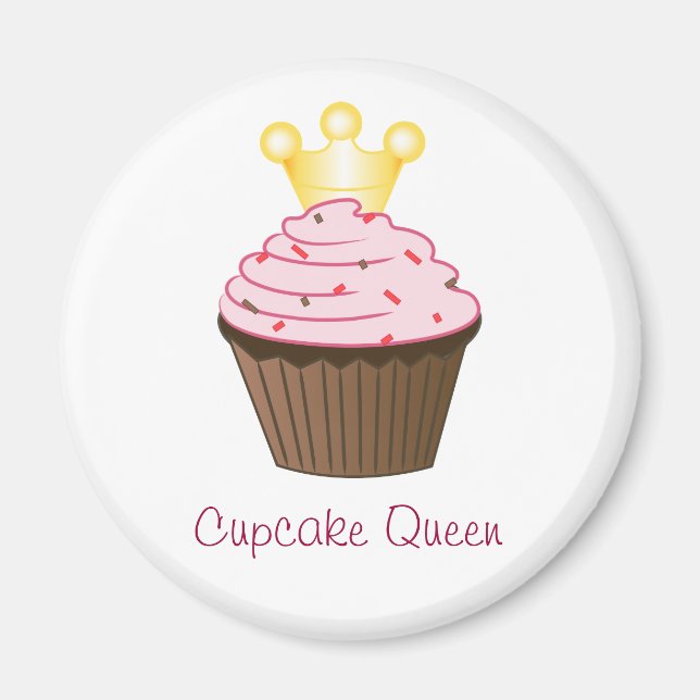 Cupcake Queen Magnet (Vorne)