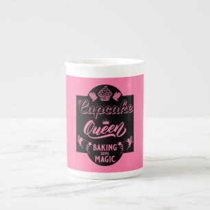 Cupcake Queen Prozellantasse