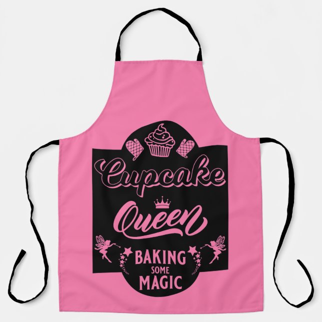Cupcake Queen Schürze (Vorderseite)