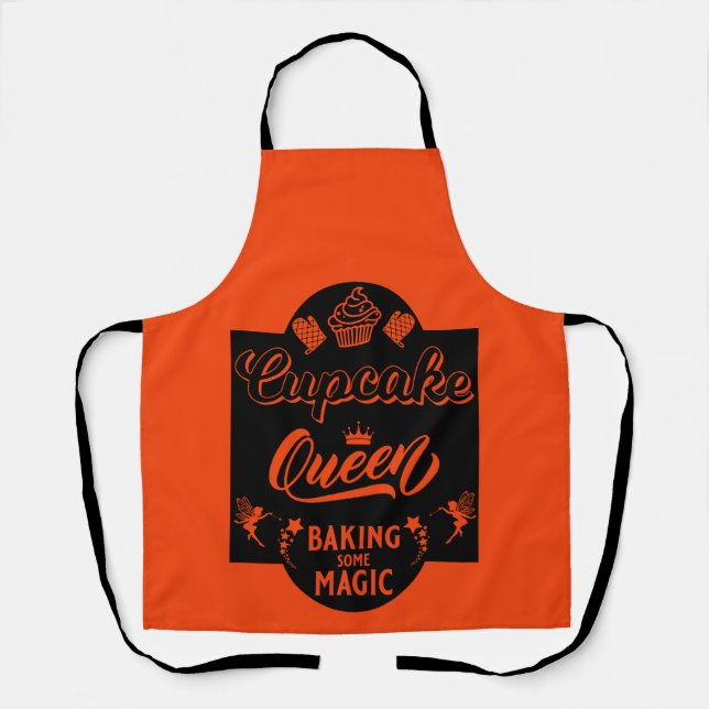 Cupcake Queen Schürze (Vorderseite)