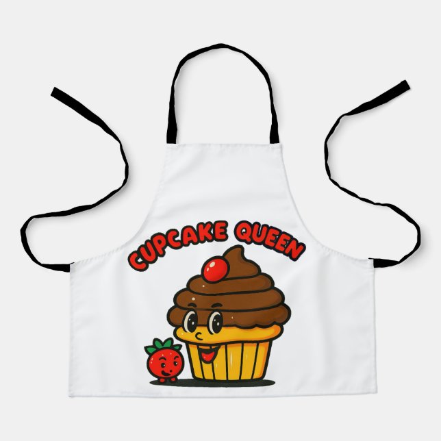 Cupcake Queen Schürze (Vorderseite)