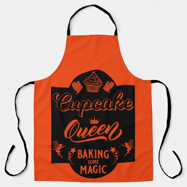 Cupcake Queen Schürze (Vorderseite)