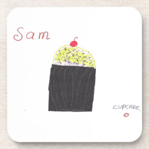 CUPCAKE remains the same in German, but a common t Untersetzer