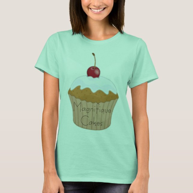 Cupcake Ringer T-Shirt (Vorderseite)